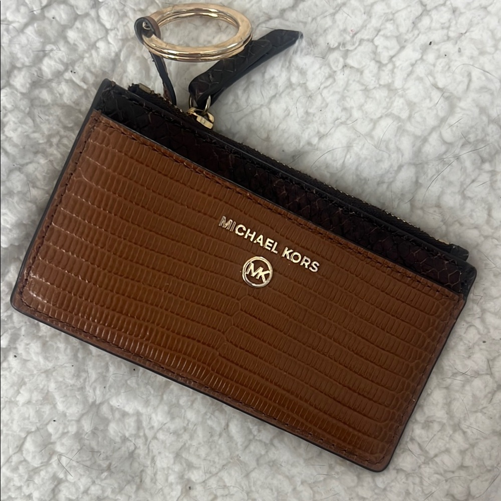 Michael Kors Brown Card Holder